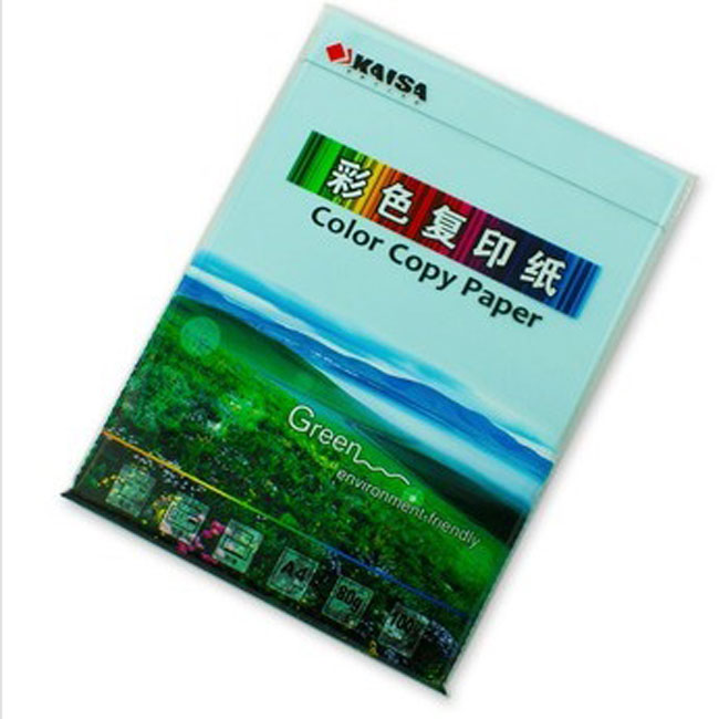 金丝雀 A4 彩色复印纸 80g 浅蓝 100张