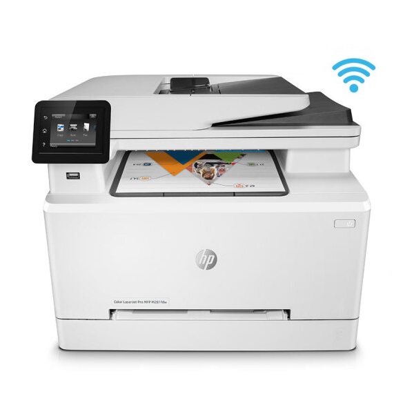 惠普（HP）M281fdw 彩色激光 一体机 A4 四合一（打印 复印 扫描 传真） 无线打印 网络打印  自动双面打印